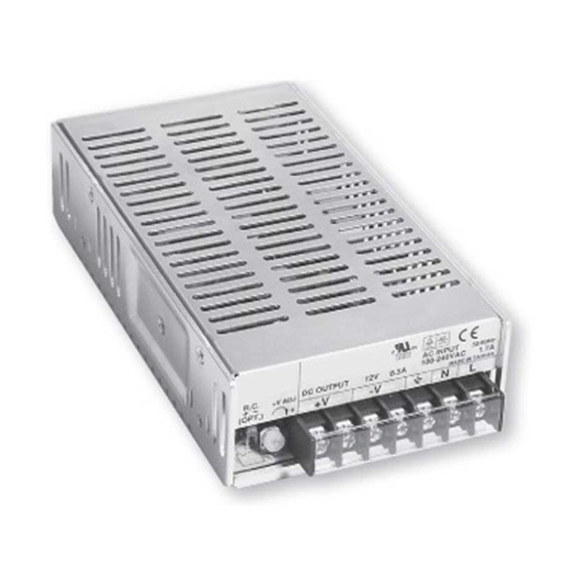 GMLighting LTH-8 12vdc - 100w - 8.5a - Metal Chassis With Screw Terminals And Mounting Feet - 2 Sets Dc Output Screw Terminals - 7.5inl X 4inw X 2inh - 1.08 Lbs.